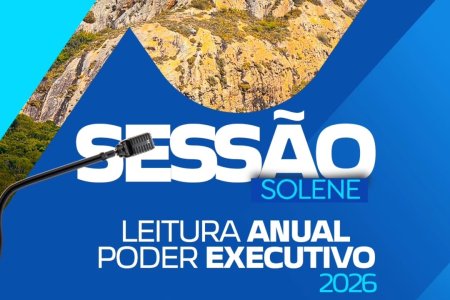 Sessão solene - Leitura anual do pode executivo